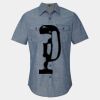 Men's Chambray Short Sleeve Shirt Thumbnail
