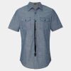 Men's Chambray Short Sleeve Shirt Thumbnail