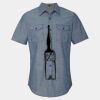 Men's Chambray Short Sleeve Shirt Thumbnail