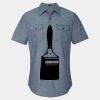 Men's Chambray Short Sleeve Shirt Thumbnail