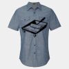 Men's Chambray Short Sleeve Shirt Thumbnail
