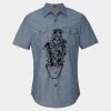 Men's Chambray Short Sleeve Shirt Thumbnail