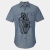 Men's Chambray Short Sleeve Shirt Thumbnail