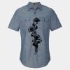 Men's Chambray Short Sleeve Shirt Thumbnail