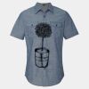 Men's Chambray Short Sleeve Shirt Thumbnail