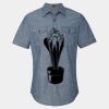 Men's Chambray Short Sleeve Shirt Thumbnail