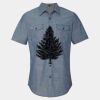 Men's Chambray Short Sleeve Shirt Thumbnail