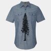 Men's Chambray Short Sleeve Shirt Thumbnail