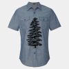 Men's Chambray Short Sleeve Shirt Thumbnail