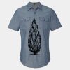 Men's Chambray Short Sleeve Shirt Thumbnail
