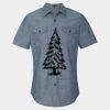 Men's Chambray Short Sleeve Shirt Thumbnail