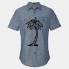 Men's Chambray Short Sleeve Shirt Thumbnail