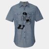 Men's Chambray Short Sleeve Shirt Thumbnail