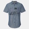 Men's Chambray Short Sleeve Shirt Thumbnail