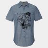 Men's Chambray Short Sleeve Shirt Thumbnail