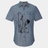 Men's Chambray Short Sleeve Shirt Thumbnail