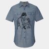 Men's Chambray Short Sleeve Shirt Thumbnail