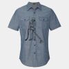 Men's Chambray Short Sleeve Shirt Thumbnail