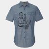 Men's Chambray Short Sleeve Shirt Thumbnail