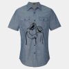 Men's Chambray Short Sleeve Shirt Thumbnail