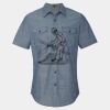Men's Chambray Short Sleeve Shirt Thumbnail