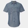 Men's Chambray Short Sleeve Shirt Thumbnail