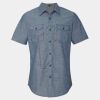 Men's Chambray Short Sleeve Shirt Thumbnail