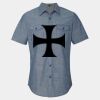 Men's Chambray Short Sleeve Shirt Thumbnail