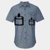 Men's Chambray Short Sleeve Shirt Thumbnail