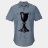 Men's Chambray Short Sleeve Shirt Thumbnail