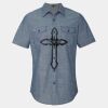 Men's Chambray Short Sleeve Shirt Thumbnail