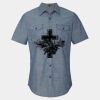 Men's Chambray Short Sleeve Shirt Thumbnail