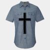 Men's Chambray Short Sleeve Shirt Thumbnail