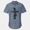 Men's Chambray Short Sleeve Shirt Thumbnail