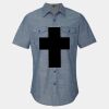 Men's Chambray Short Sleeve Shirt Thumbnail