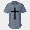 Men's Chambray Short Sleeve Shirt Thumbnail