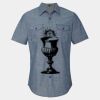 Men's Chambray Short Sleeve Shirt Thumbnail