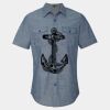 Men's Chambray Short Sleeve Shirt Thumbnail