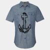 Men's Chambray Short Sleeve Shirt Thumbnail