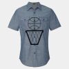 Men's Chambray Short Sleeve Shirt Thumbnail