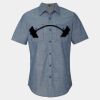 Men's Chambray Short Sleeve Shirt Thumbnail