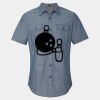Men's Chambray Short Sleeve Shirt Thumbnail