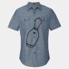 Men's Chambray Short Sleeve Shirt Thumbnail