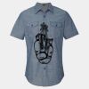 Men's Chambray Short Sleeve Shirt Thumbnail