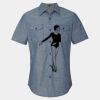 Men's Chambray Short Sleeve Shirt Thumbnail