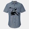 Men's Chambray Short Sleeve Shirt Thumbnail