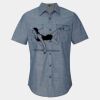 Men's Chambray Short Sleeve Shirt Thumbnail