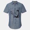 Men's Chambray Short Sleeve Shirt Thumbnail
