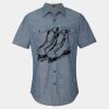 Men's Chambray Short Sleeve Shirt Thumbnail