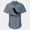 Men's Chambray Short Sleeve Shirt Thumbnail